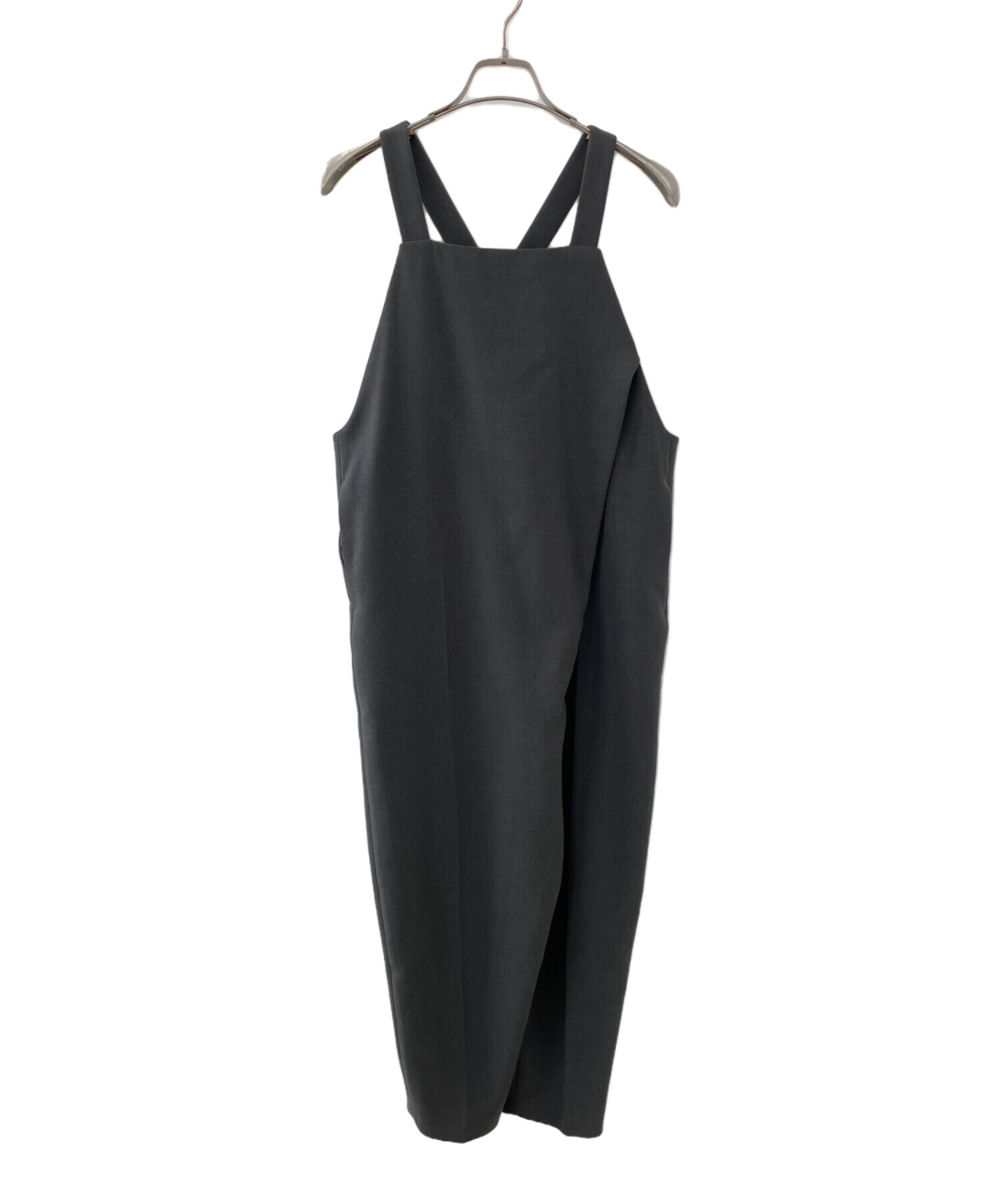 中古・古着通販】ENFOLD (エンフォルド) Salopette Overall グレー