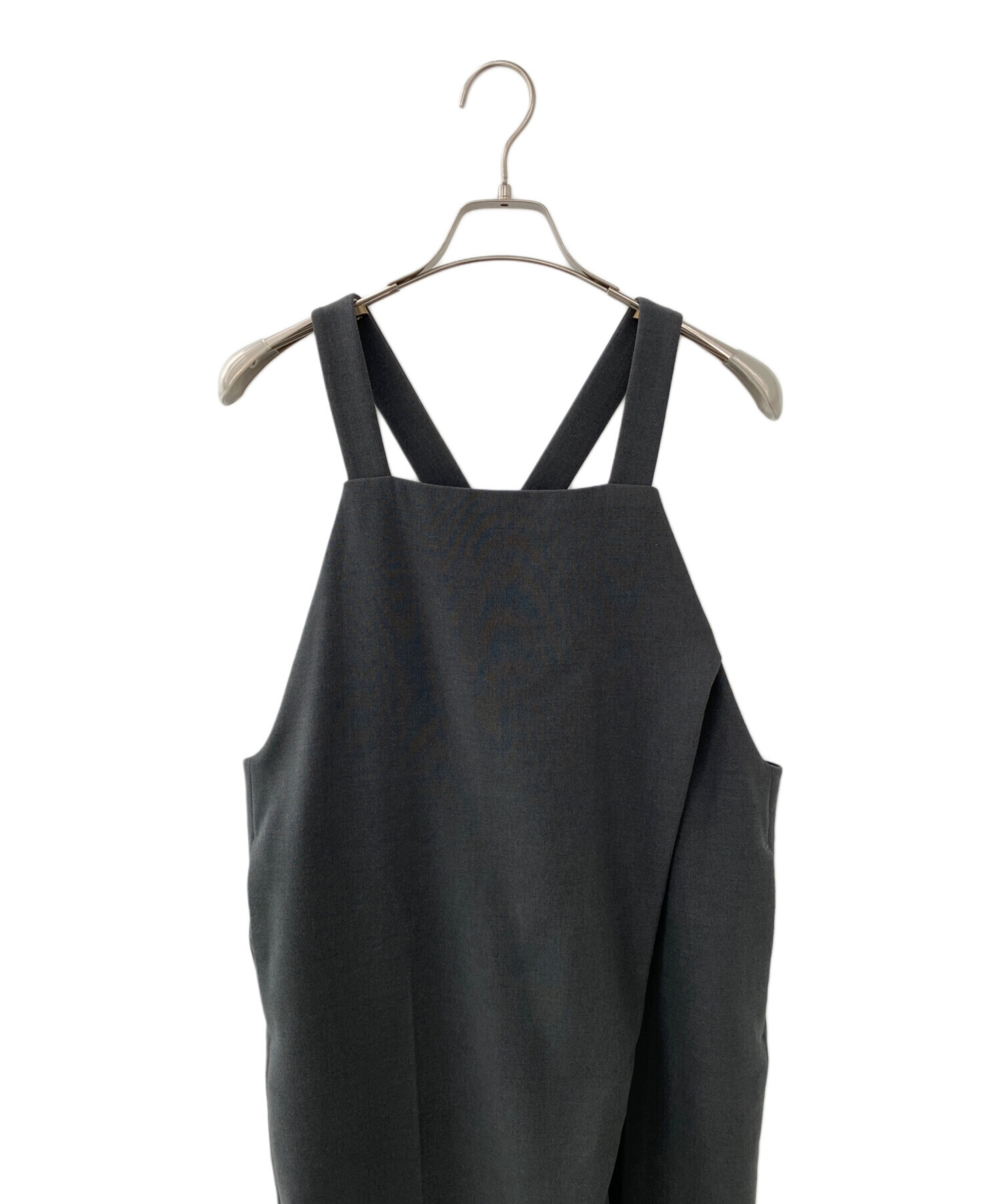 中古・古着通販】ENFOLD (エンフォルド) Salopette Overall グレー