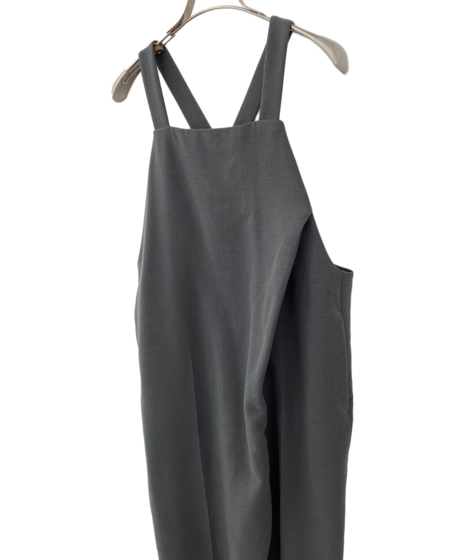 中古・古着通販】ENFOLD (エンフォルド) Salopette Overall グレー