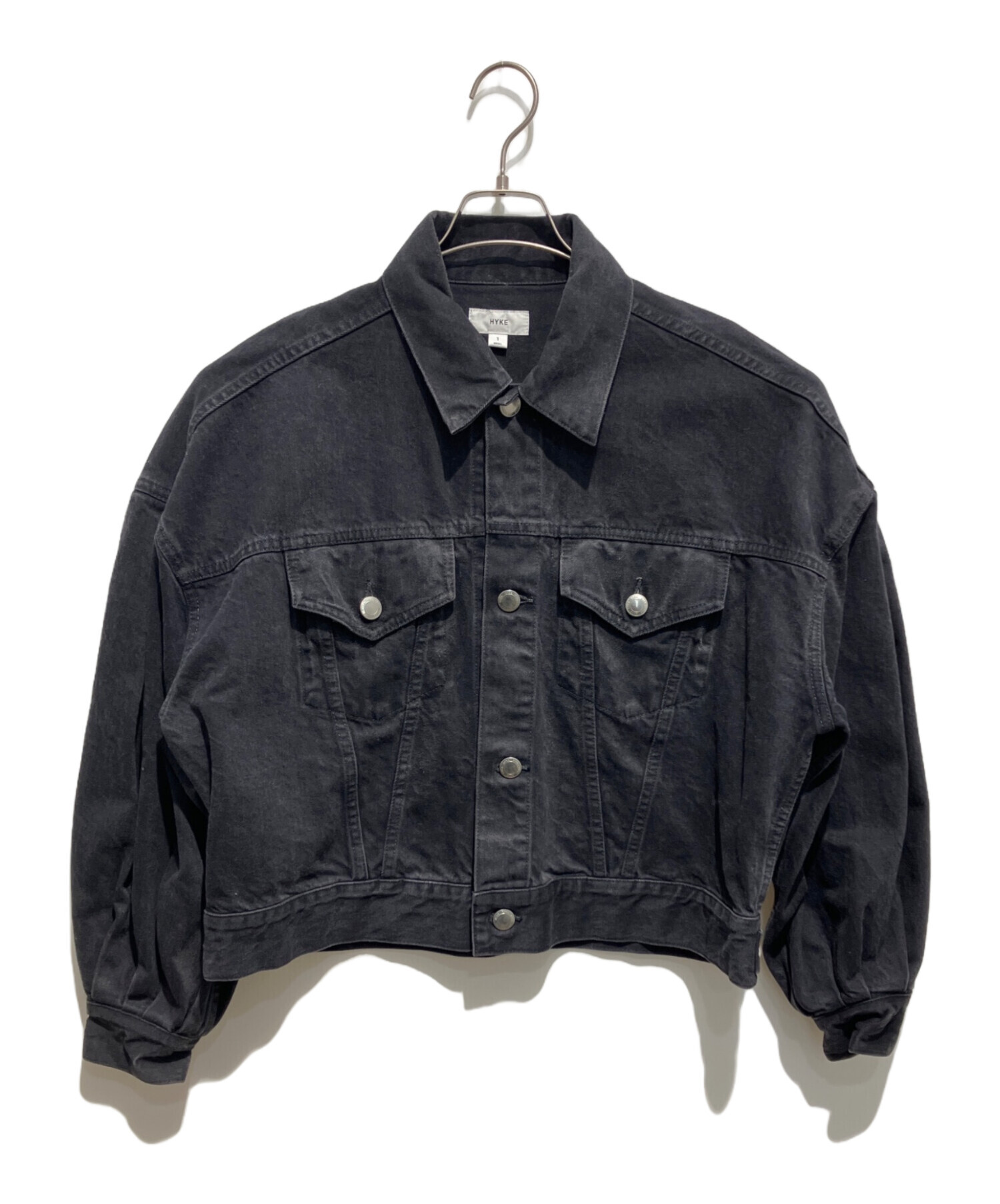 中古・古着通販】HYKE (ハイク) バルーン スリーブ ツイル ジャケット