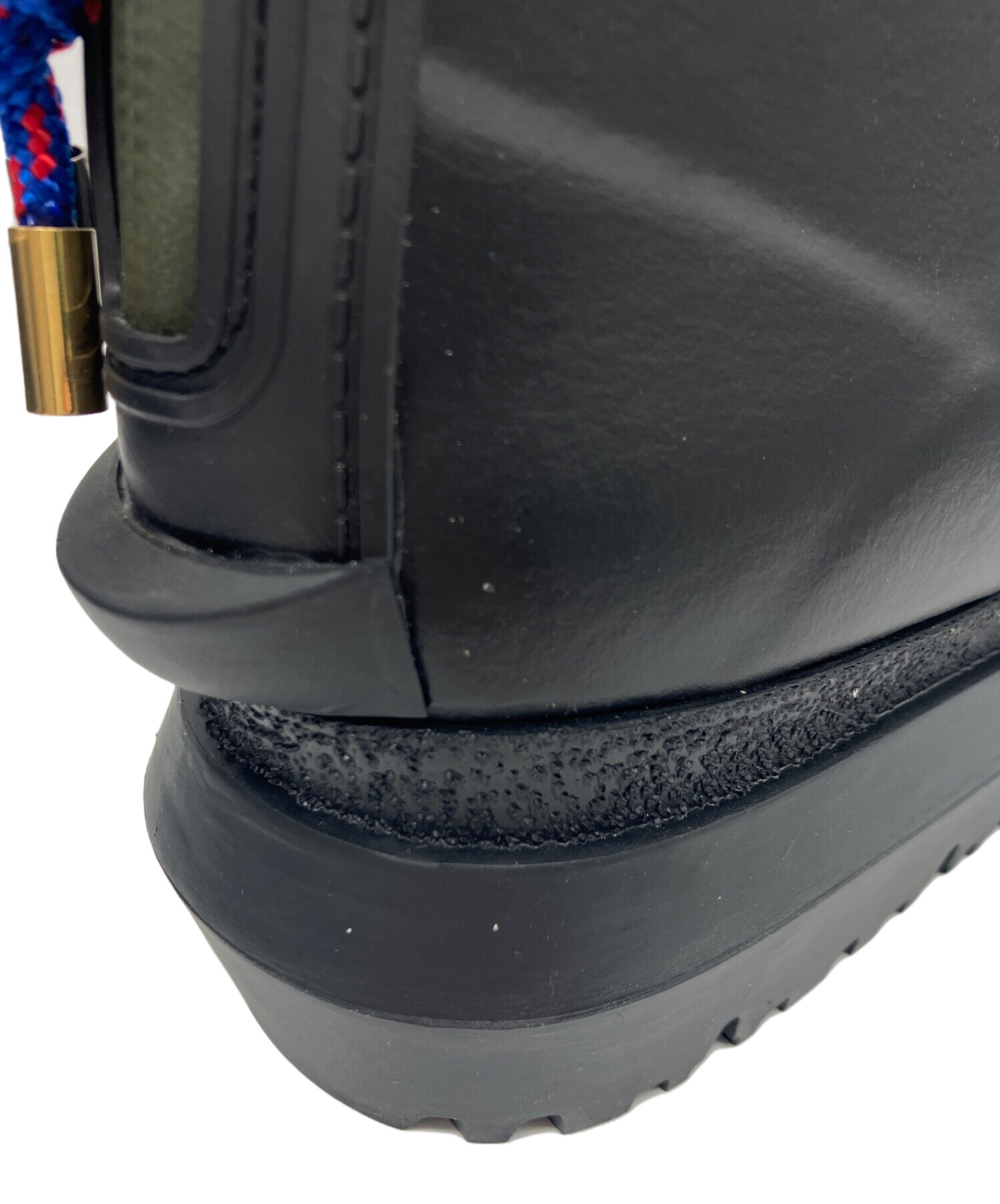 【新品】sacai レインブーツ　Ｓサイズ sacai(サカイ) 25SSレインブーツ 25-01013S ブラック サイズ XL