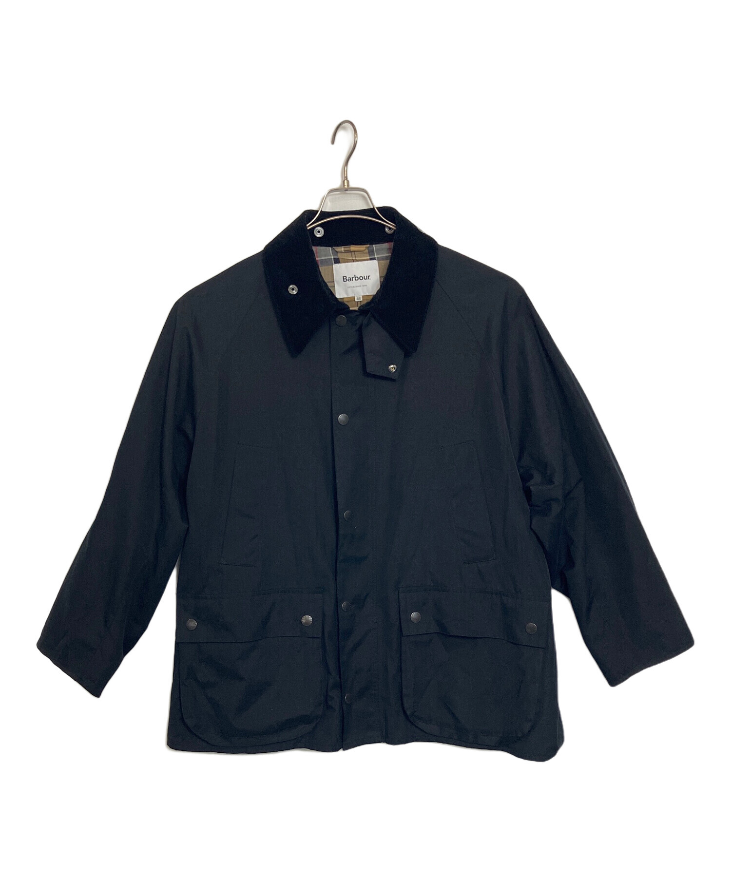 中古・古着通販】Barbour (バブアー) BIG BEDALE ブラック サイズ:46
