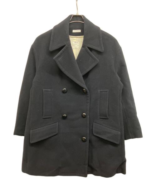 美品 マディソンブルー ビッグPコート 紺色 メルトンウールコート ネイビー 美品 マディソンブルー ビッグPコート 紺色 メルトンウールコート