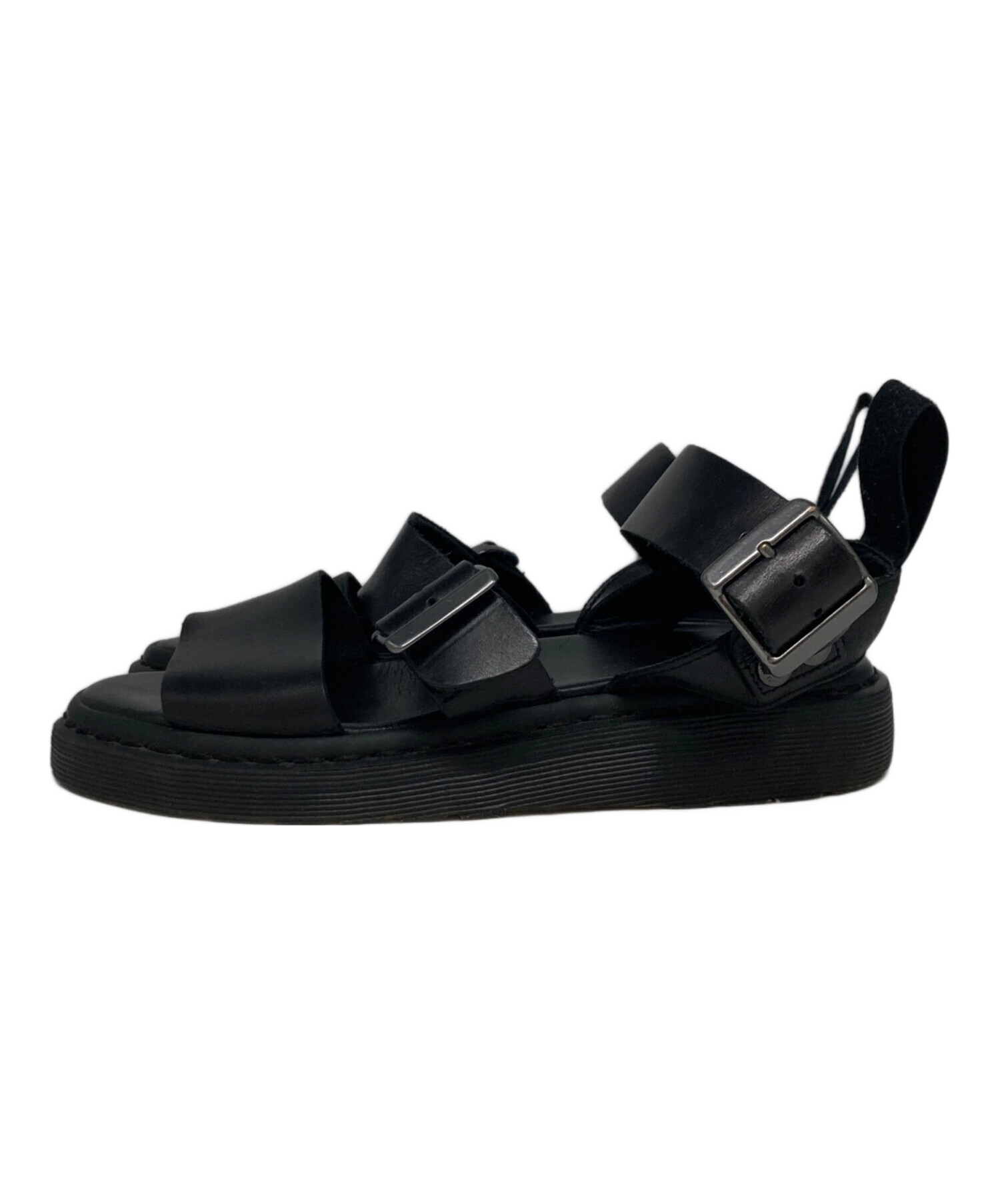 Dr Martens レディース　サンダル　未使用 中古・古着通販】Dr.Martens (ドクターマーチン) レザーサンダル