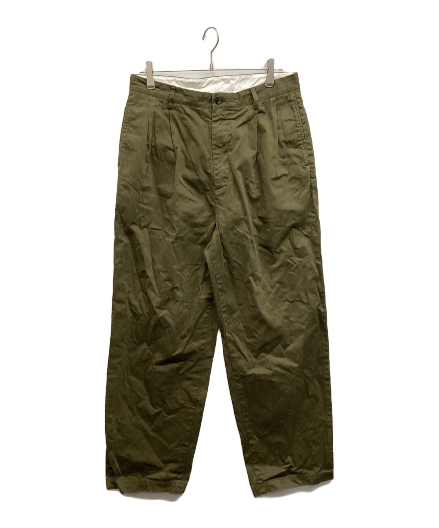 中古・古着通販】A.PRESSE (アプレッセ) Chino Trousers オリーブ