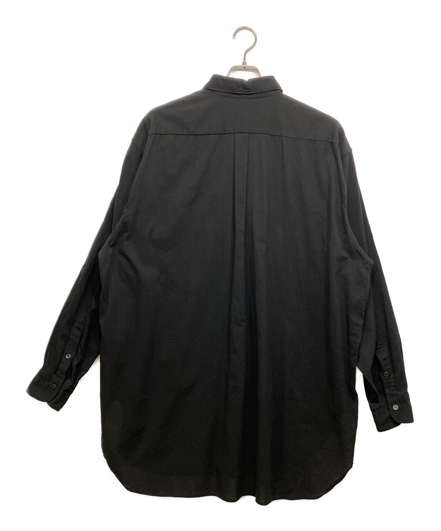 中古・古着通販】COMOLI (コモリ) オックス シャツ ブラック サイズ:4