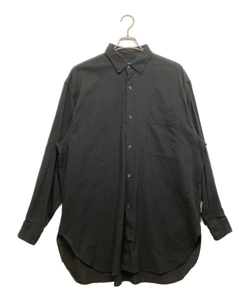中古・古着通販】COMOLI (コモリ) オックス シャツ ブラック サイズ:4