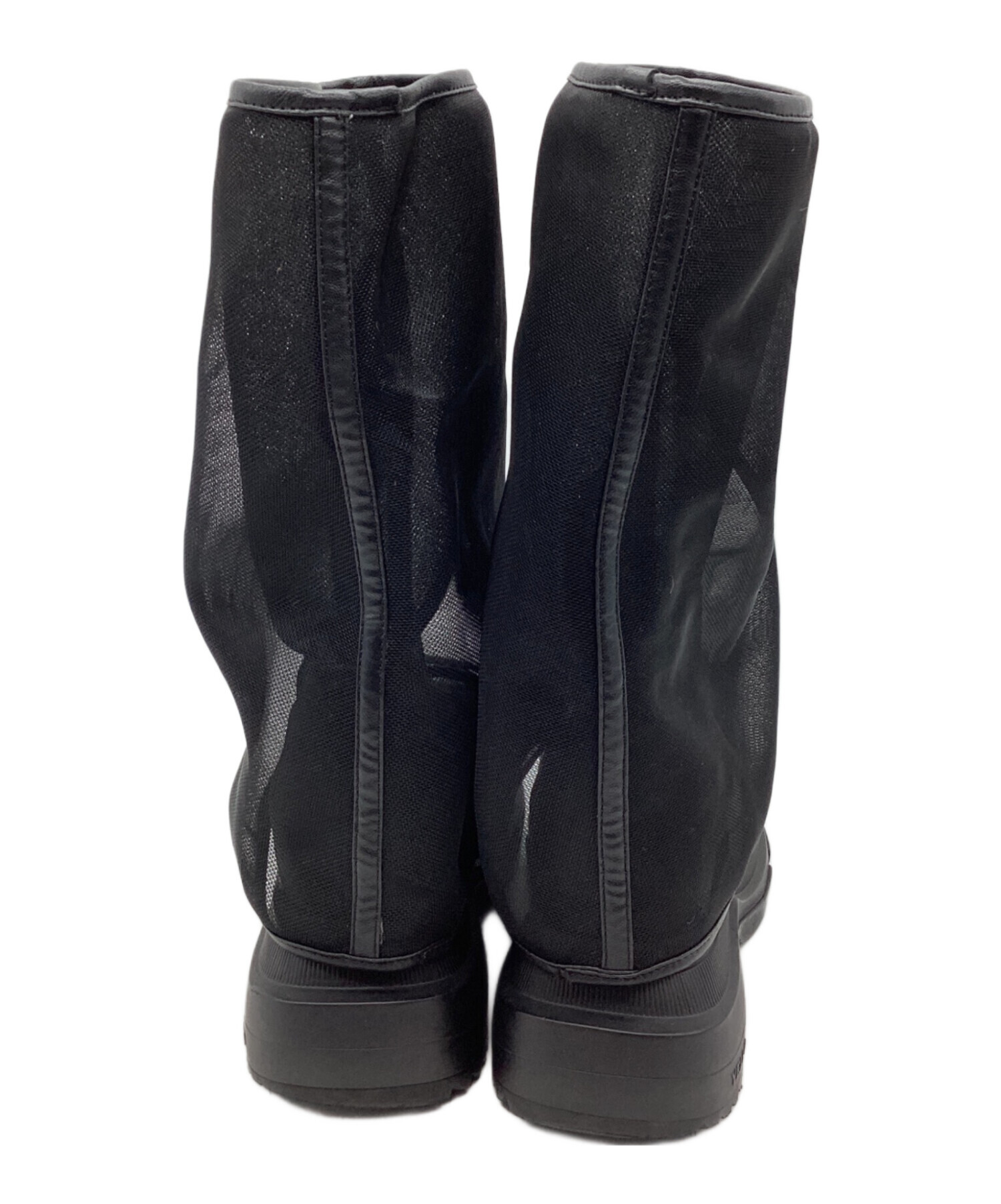 中古・古着通販】YELLO (イエロー) メッシュブーツ ブラック サイズ:S