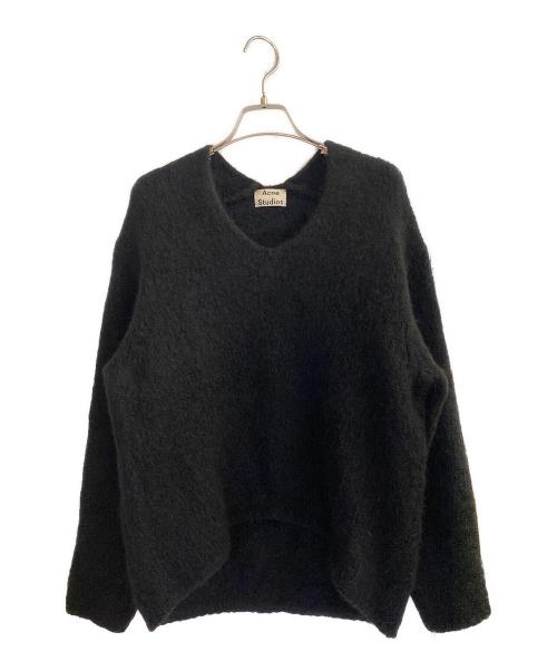 Acne Studios ベージュ アルパカウールニット　襟付き acne studios アクネストゥディオ ニット ベージュ Acne Studios