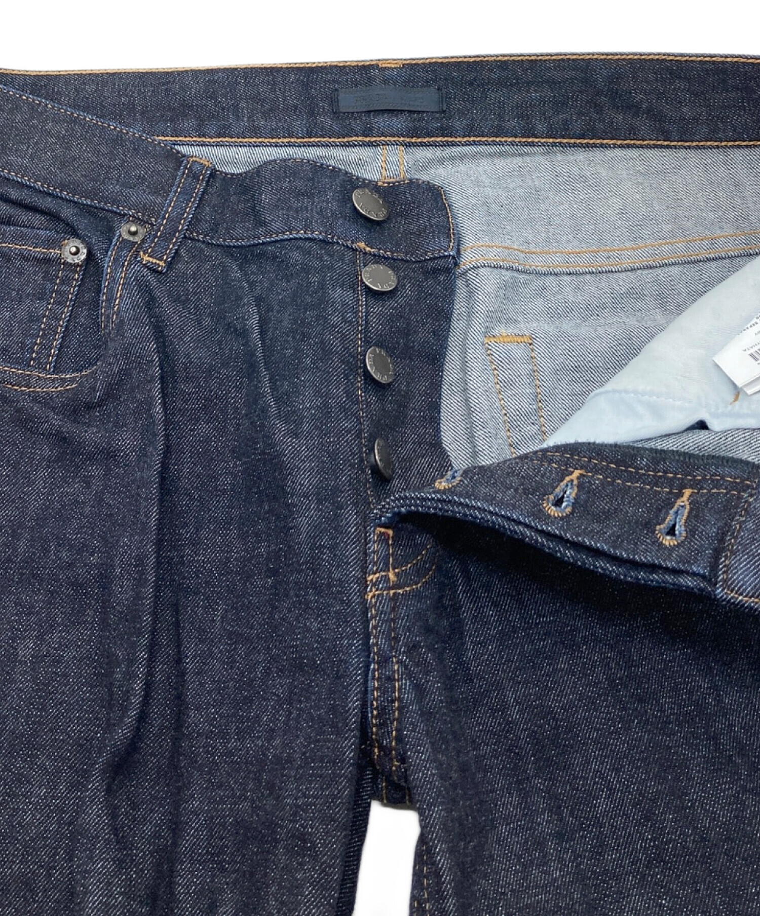 プラダ　デニム　新品未使用 中古・古着通販】PRADA (プラダ) デニムパンツ ストレートデニム