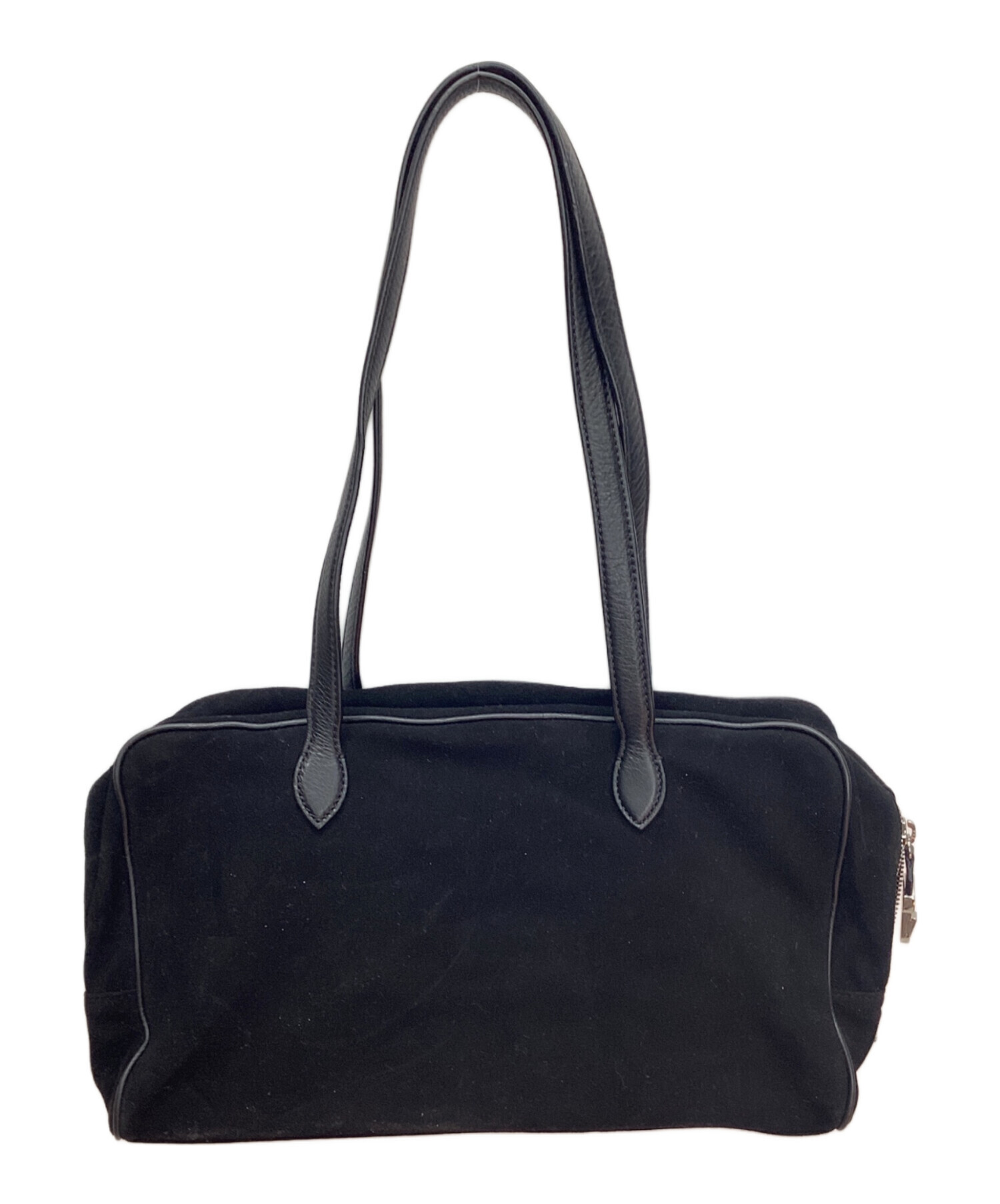 中古・古着通販】TOUT Y EST (トゥティエ) SAC LOQUET SUEDE ブラック