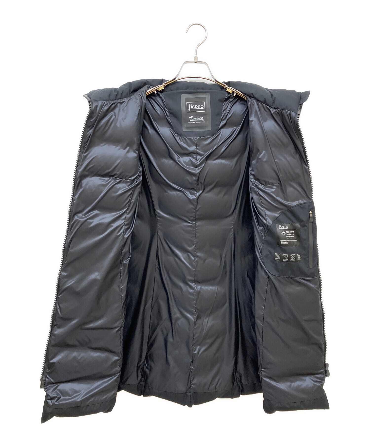 HERNO Laminar ヘルノ ラミナー フード付きダウンコート サイズ42 楽天市場】【ヘルノ】Herno Laminar ラミナー GORE-TEXゴアテックス