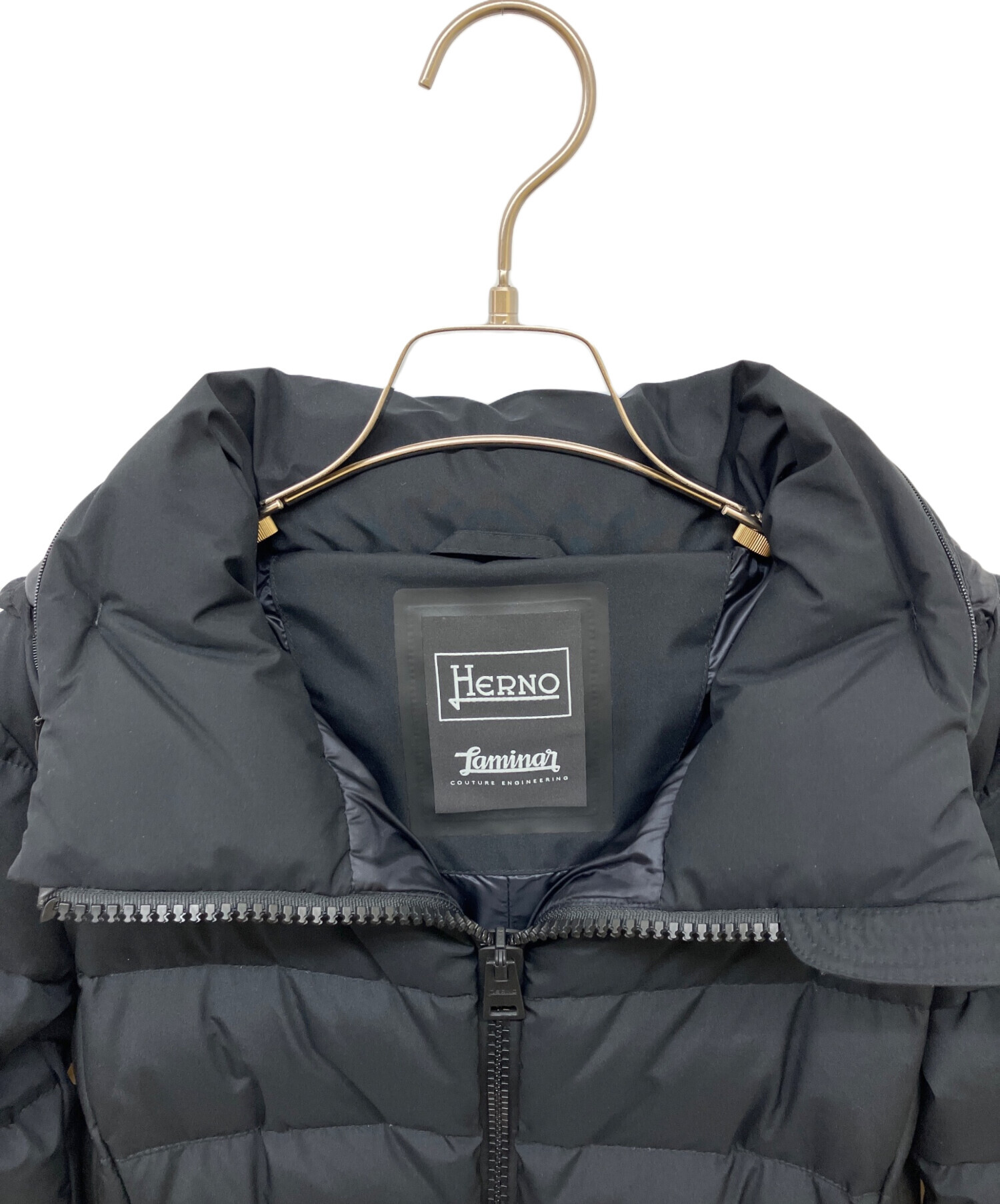 HERNO Laminar ヘルノ ラミナー フード付きダウンコート サイズ42 HERNO（ヘルノ） HERNO Laminar ラミナー ダウンコート PI00348DL