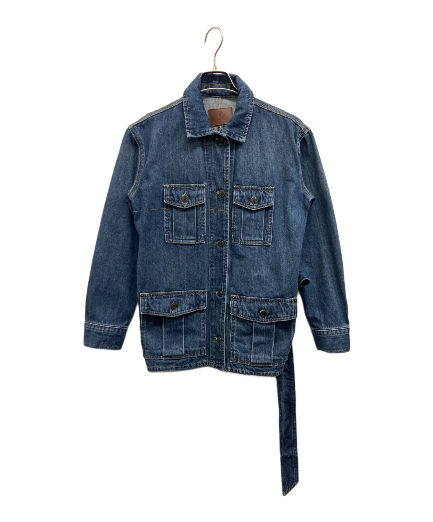 タイムセール　LAUREN RALPH LAUREN ベルテッド ジャケット 中古・古着通販】LAUREN RALPH LAUREN (ローレンラルフローレン