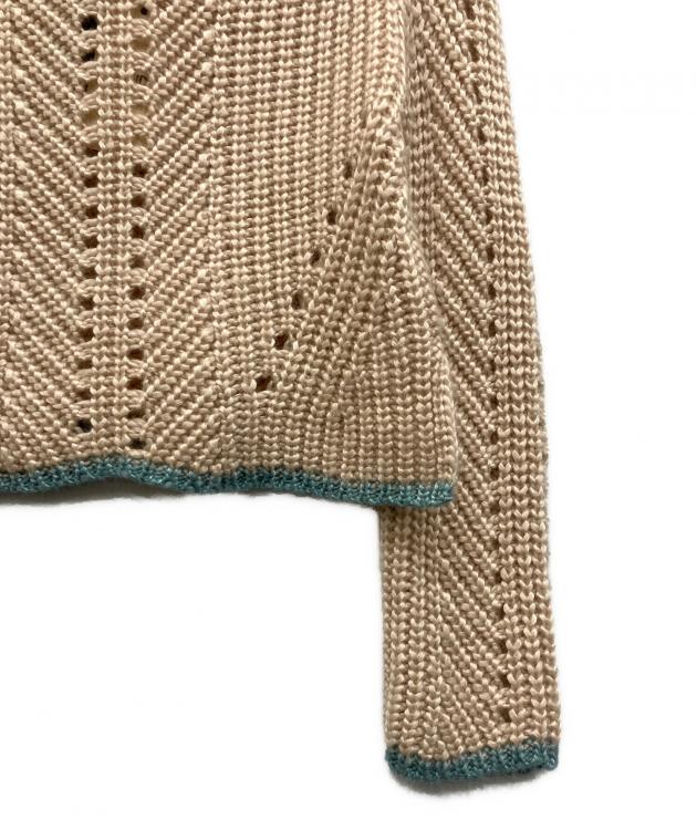 中古・古着通販】FENDI (フェンディ) タートルネックニット ベージュ