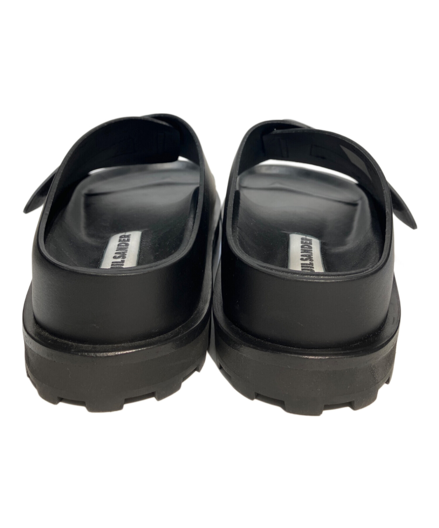 中古・古着通販】JIL SANDER+ (ジルサンダープラス) サンダル ブラック