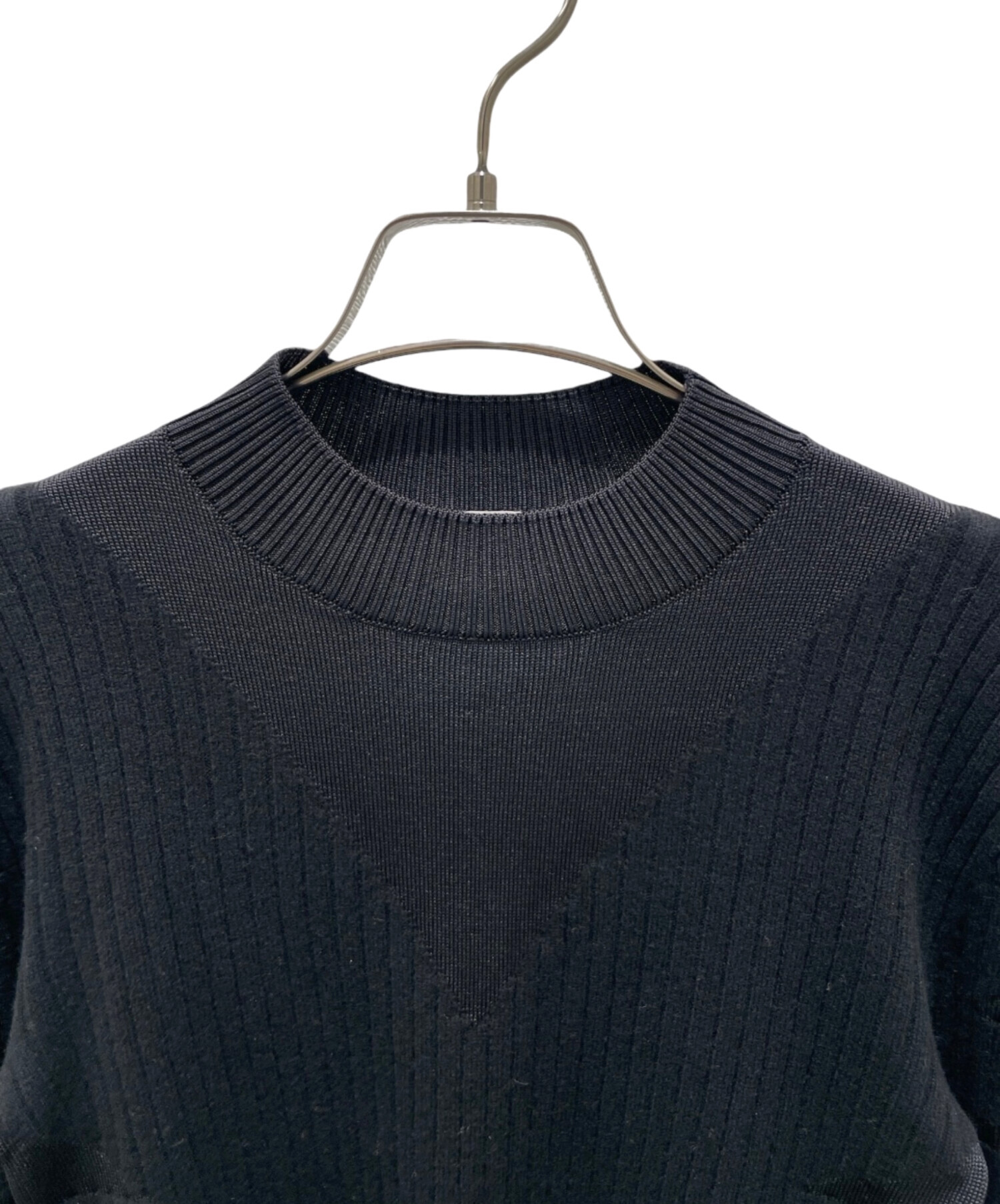 中古・古着通販】HERMES (エルメス) ハイネックニット ブラック サイズ