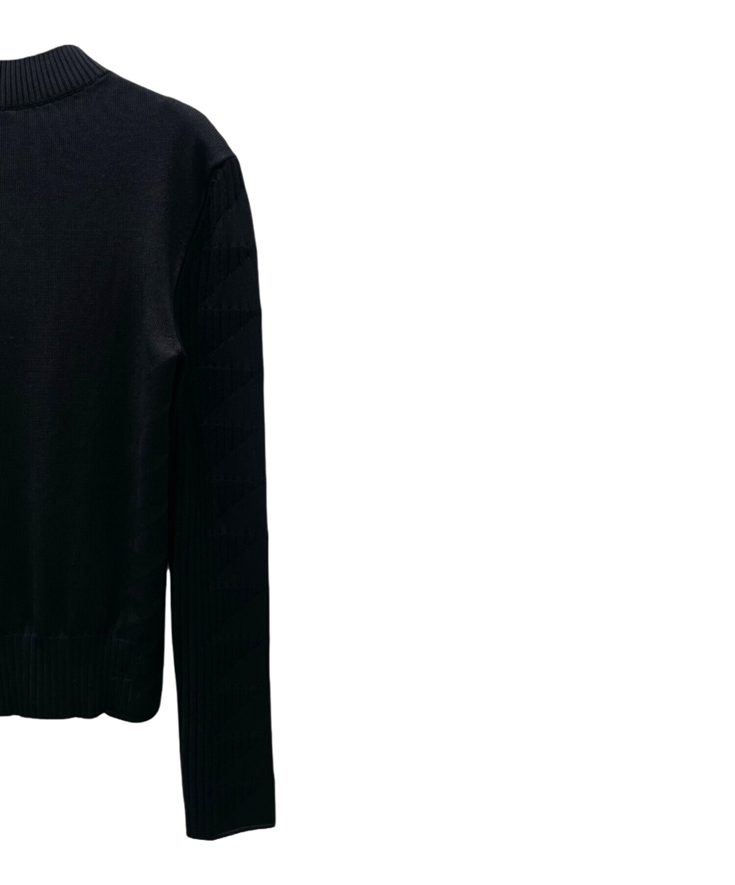 中古・古着通販】HERMES (エルメス) ハイネックニット ブラック サイズ