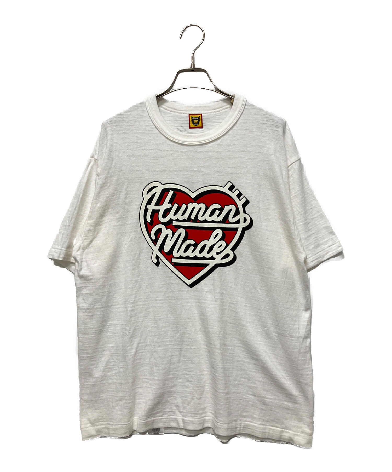 【新品未使用】HUMAN MADE ロゴTシャツ　Sサイズ/White 中古・古着通販】HUMAN MADE (ヒューマンメイド) Heart Logo T-Shirt