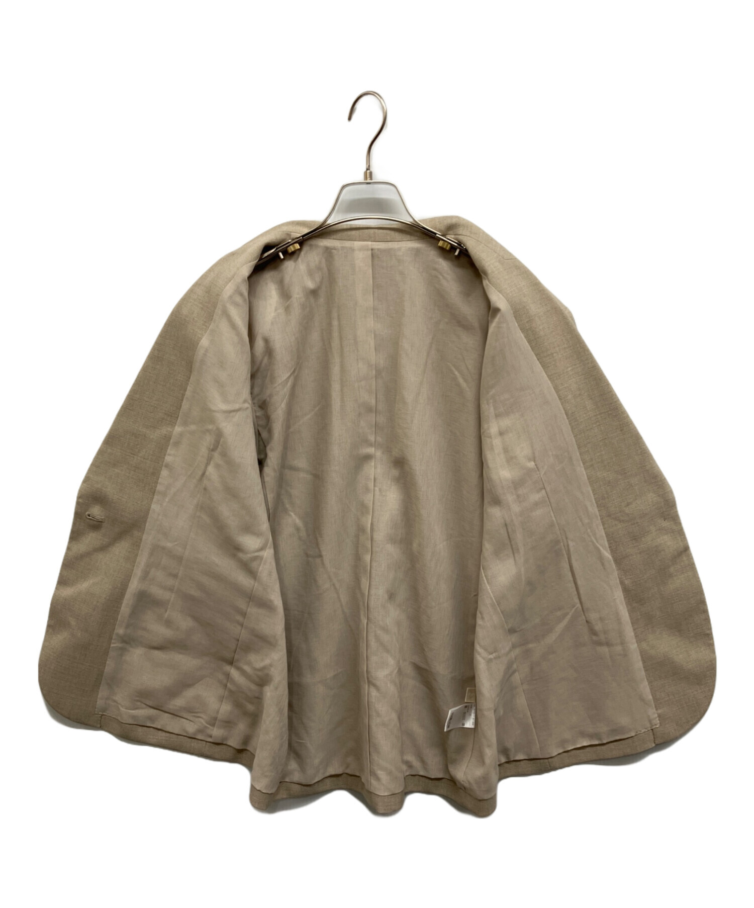 中古・古着通販】cygne (シーニュ) 半袖ジャケット Rey ベージュ