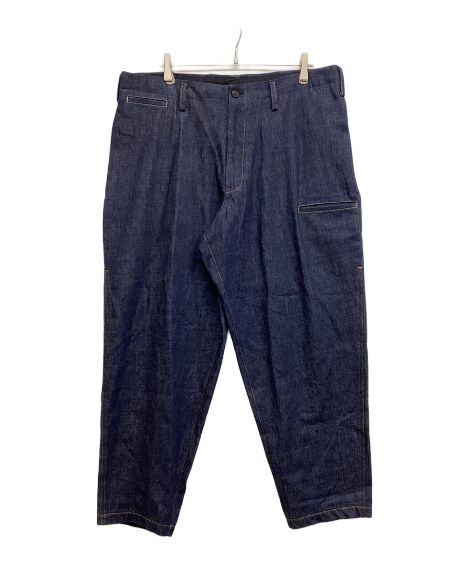 【新品同様】Y's USED加工 デニム変型ボトム 中古・古着通販】Y'S for men (ワイズフォーメン) 12oz DENIM SIDE