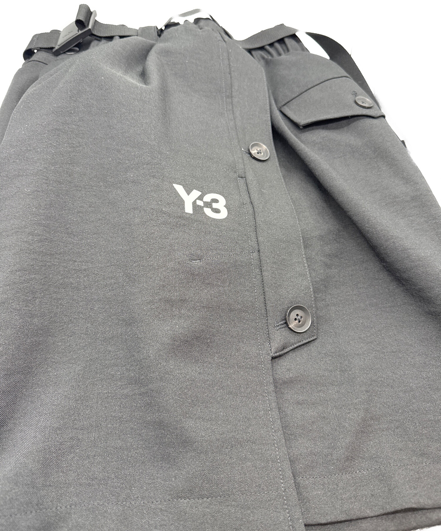 中古・古着通販】Y-3 (ワイスリー) SPORT UNIFORM 3-STRIPES SHORTS