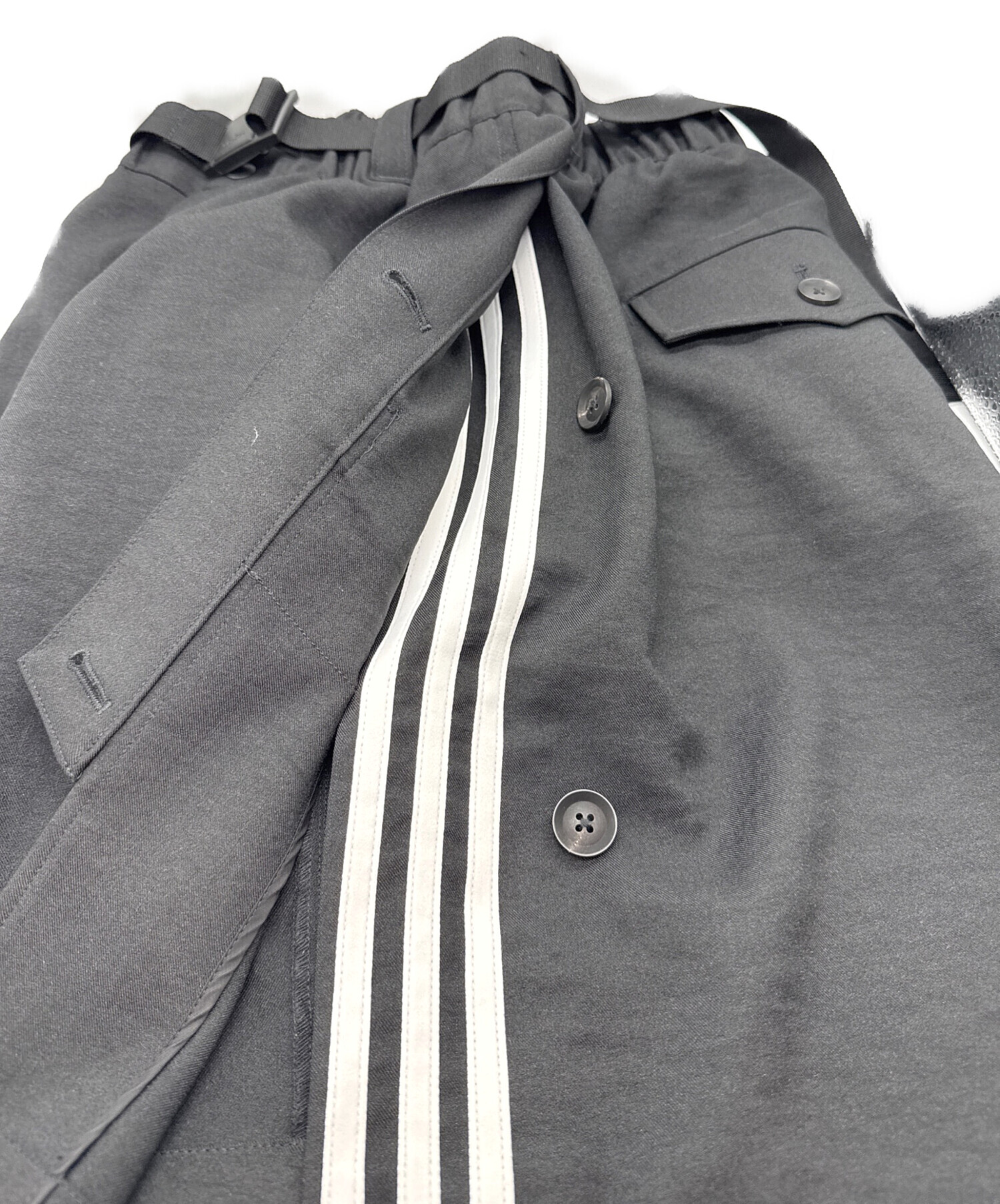 中古・古着通販】Y-3 (ワイスリー) SPORT UNIFORM 3-STRIPES SHORTS