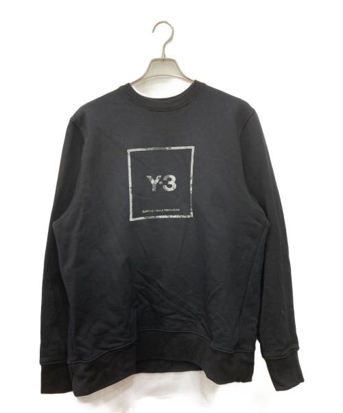 中古・古着通販】Y-3 (ワイスリー) クルーネックスウェット ブラック