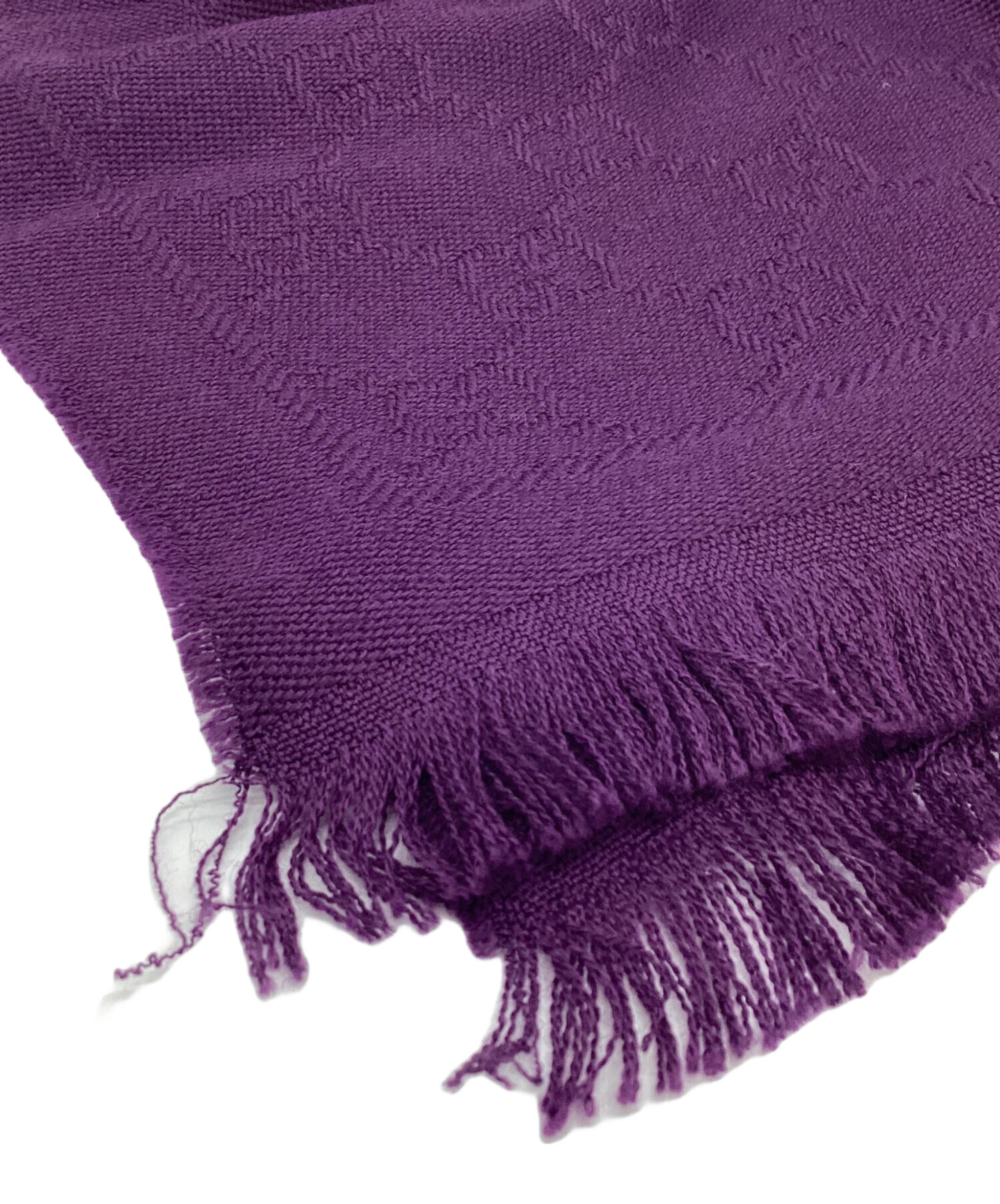 中古・古着通販】GUCCI (グッチ) ストール パープル サイズ:不明