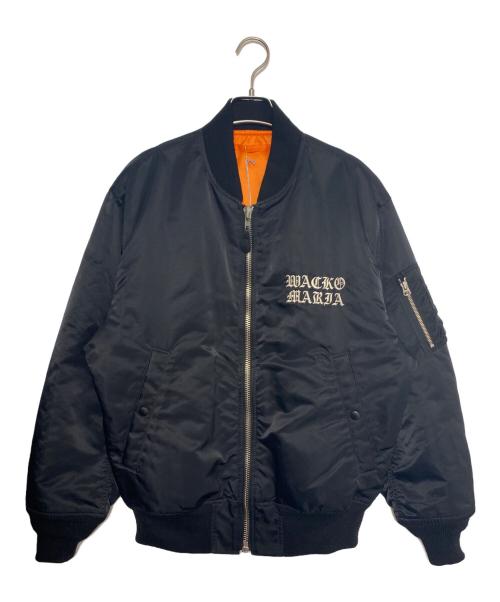 WACKO MARIA ジャケット MA-1 FUNK WACKO MARIA/MA-1 FLIGHT JACKET（BLACK）［MA-1フライトJKT-24