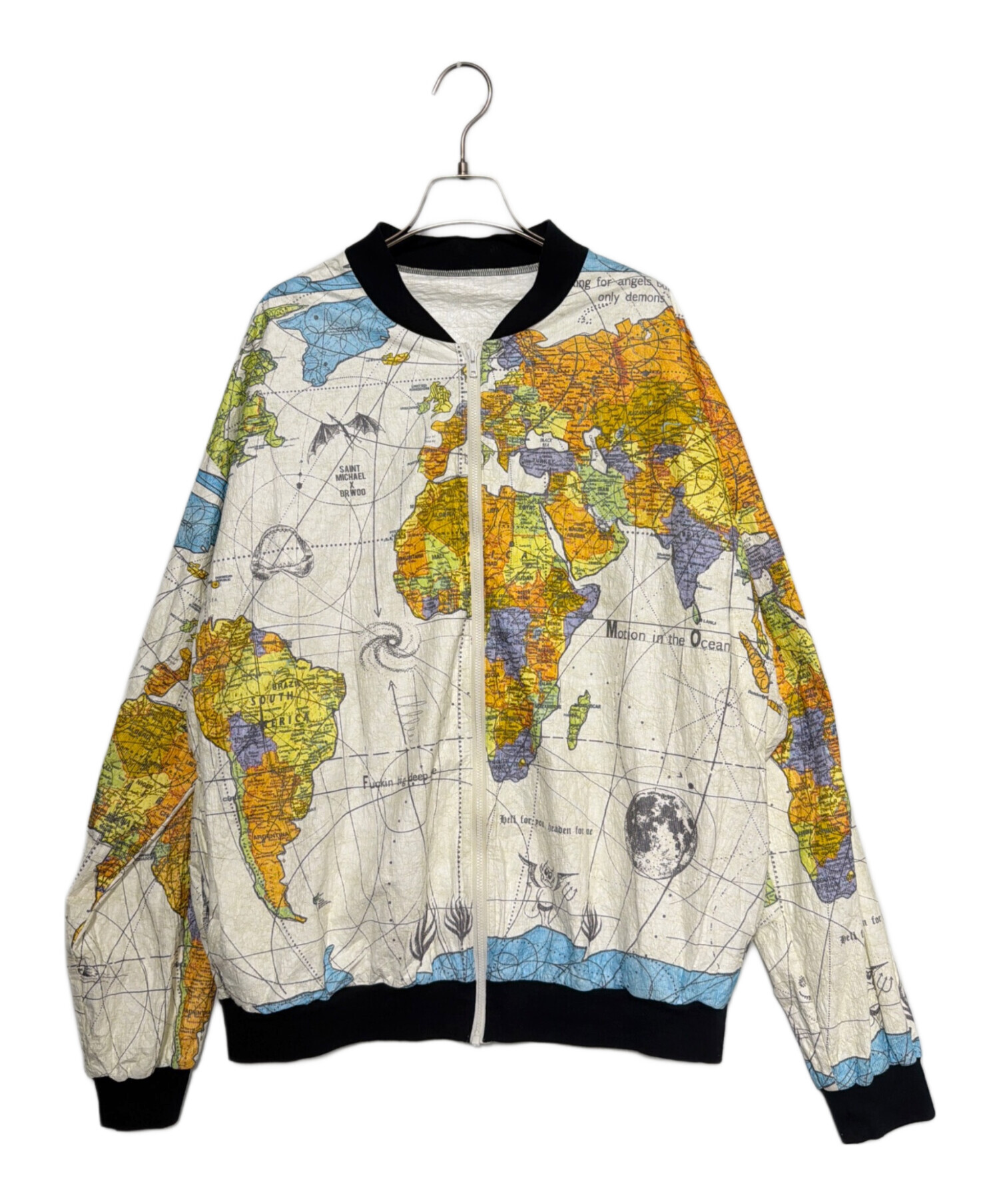 中古・古着通販】SAINT MICHAEL (セントマイケル) Dr.Woo World Map