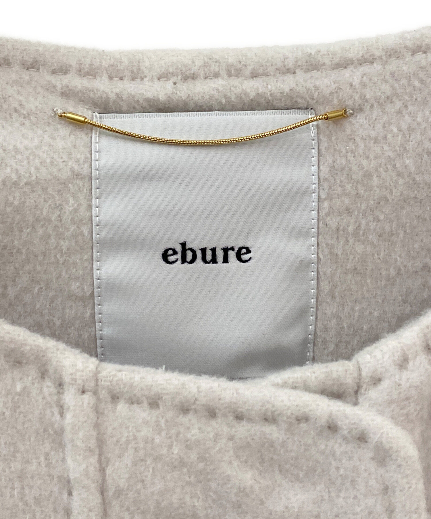 中古・古着通販】ebure (エブール) スーパー120S ダブルビーバー ノー