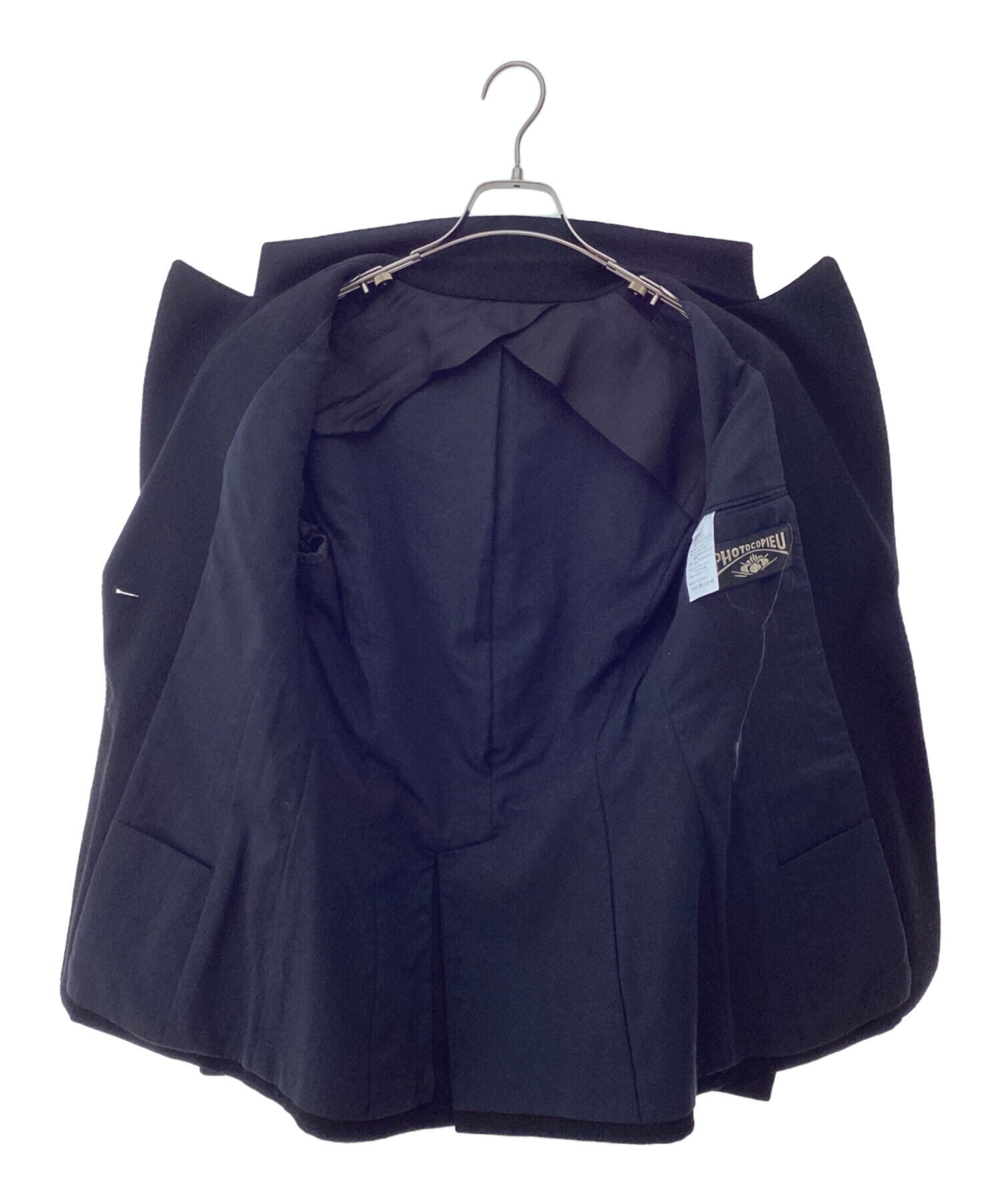 中古・古着通販】PHOTOCOPIEU (フォトコピュー) ジャケット ブラック
