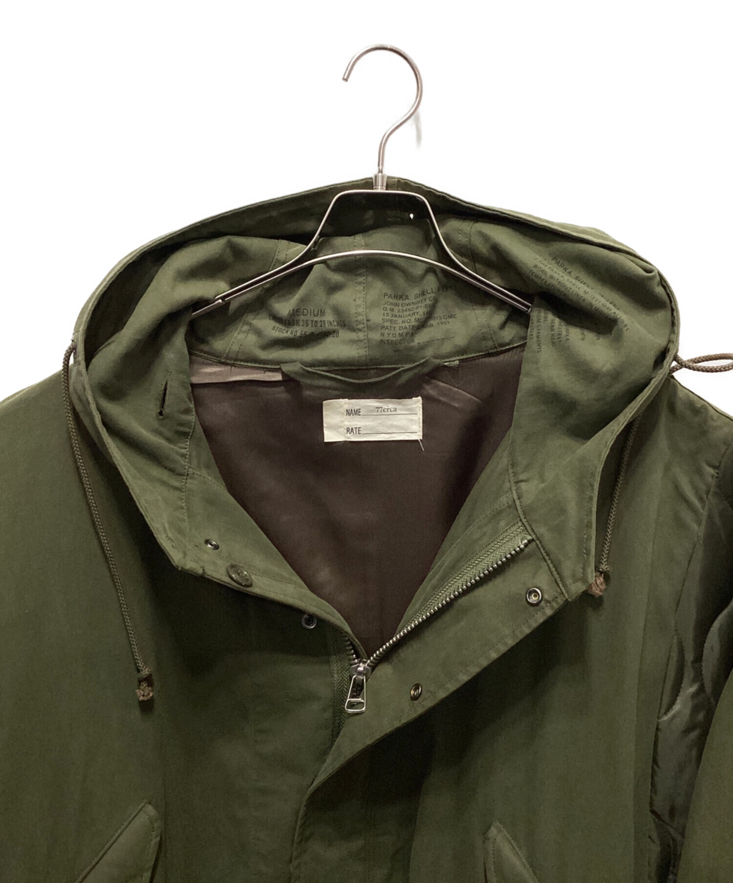中古・古着通販】77circa (ナナナナサーカ) 再構築モッズコート