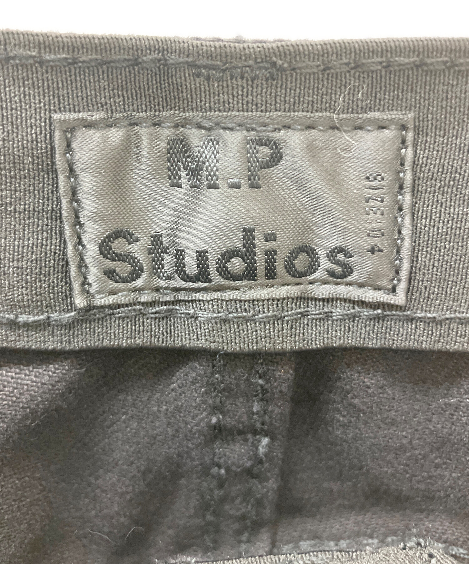 メンズ MASONPRINCEメゾンプリンス m.p studios ニットバッグ
