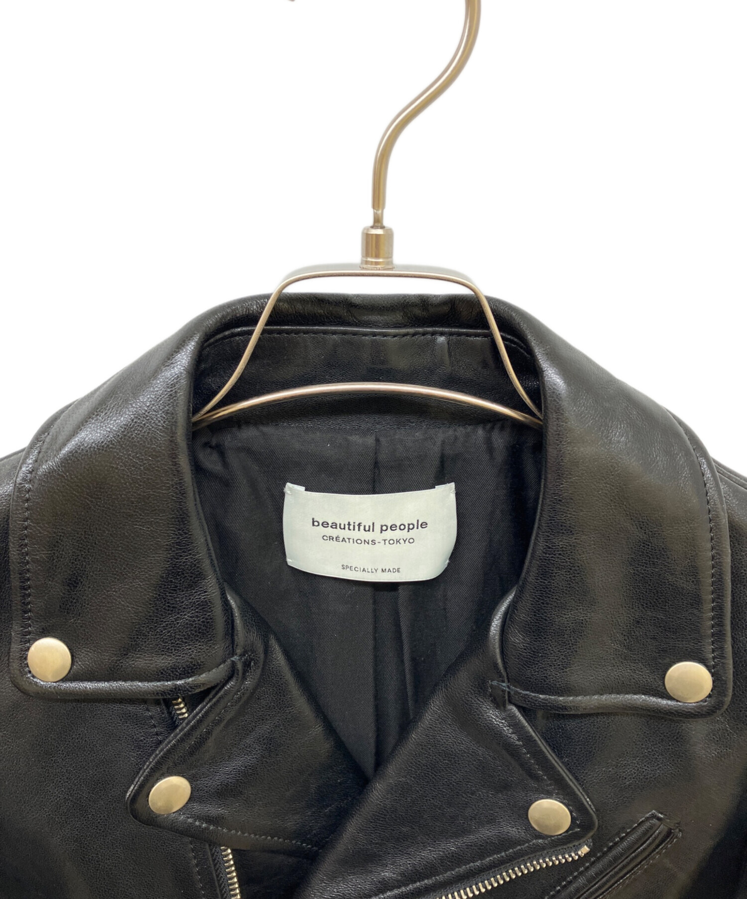 中古・古着通販】beautiful people (ビューティフルピープル) レザー