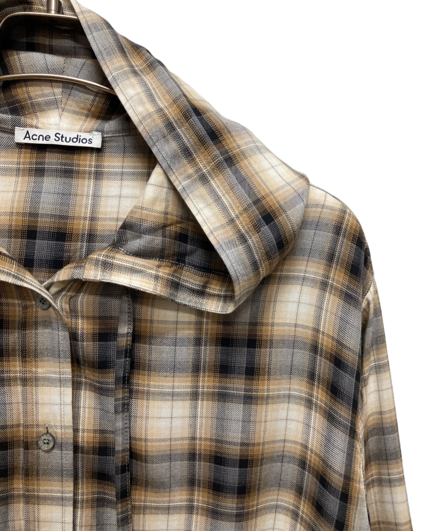 Acne Studios フード付きオーバーシャツ