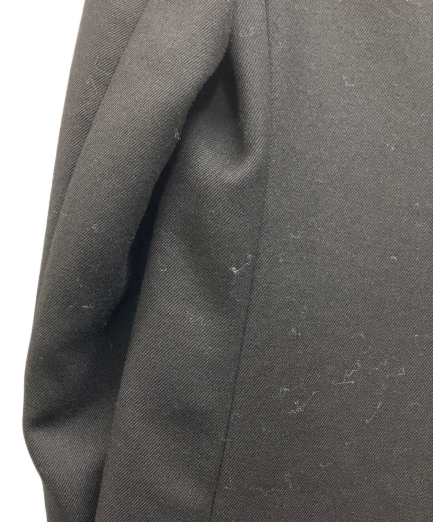 Acne Studios シングルブレストコート　サイズ46 ブラック Acne Studios（アクネ ストゥディオズ） 21AW SINGLE-BREASTED COAT