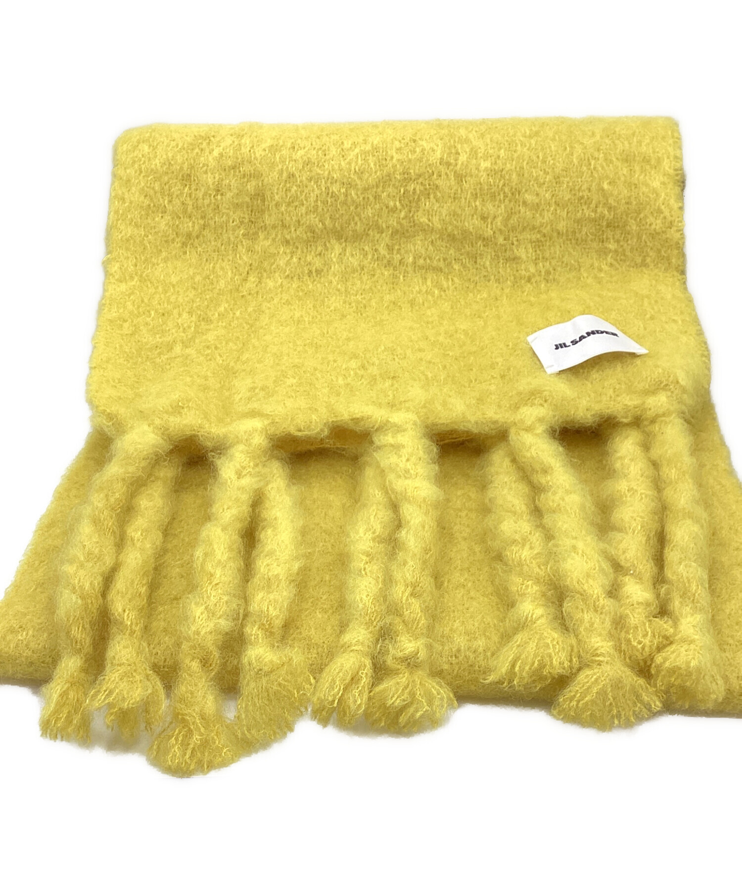 中古・古着通販】JIL SANDER (ジルサンダー) モヘアフリンジマフラー