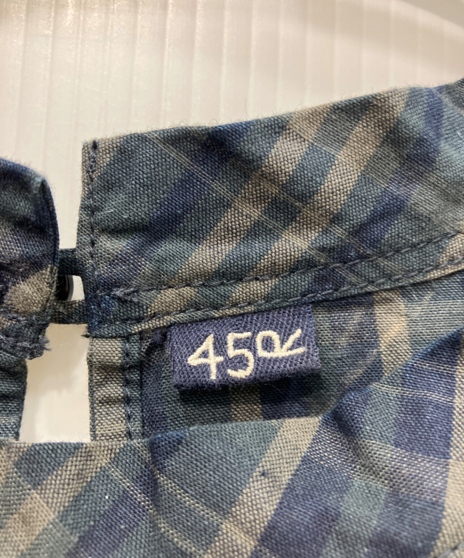 中古・古着通販】45R (フォーティファイブ・アール) ダークマドラスのM 