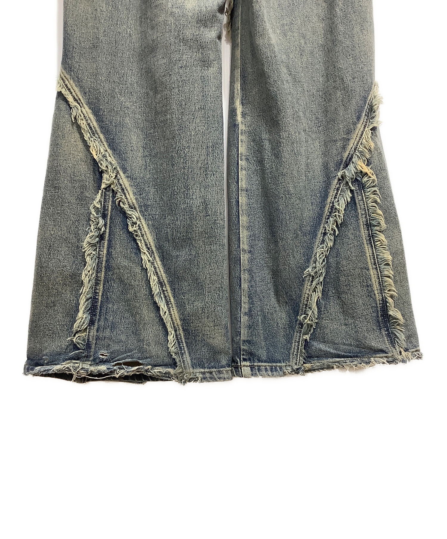 Personsoul ダメージデニム　M 中古・古着通販】PERSONSOUL (パーソンソウル) destructive denim