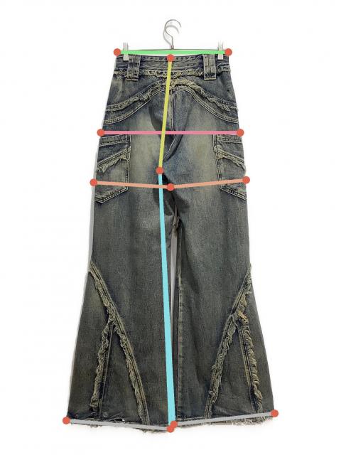 中古・古着通販】PERSONSOUL (パーソンソウル) destructive denim