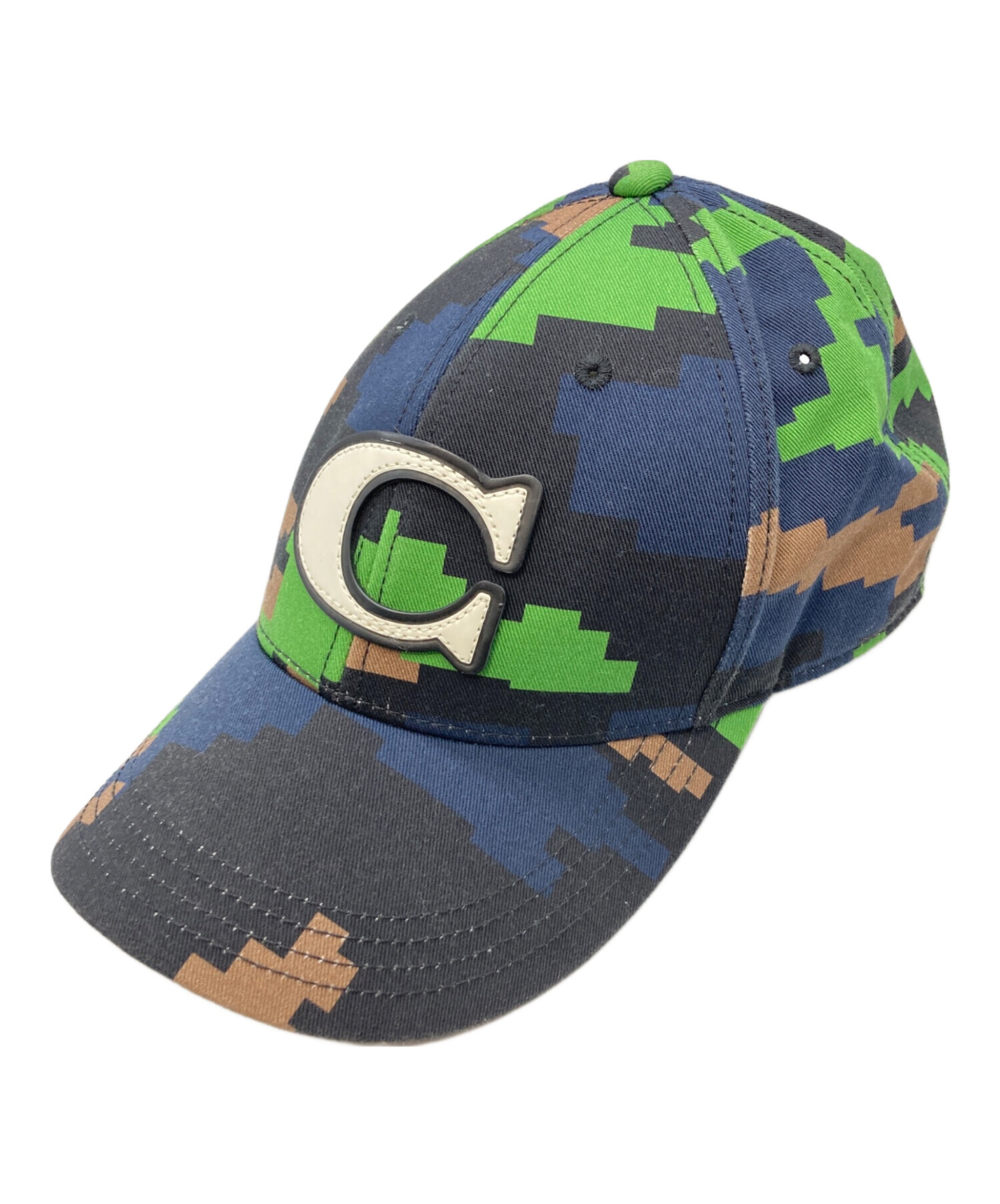 中古・古着通販】COACH (コーチ) キャップ マルチカラー｜ブランド