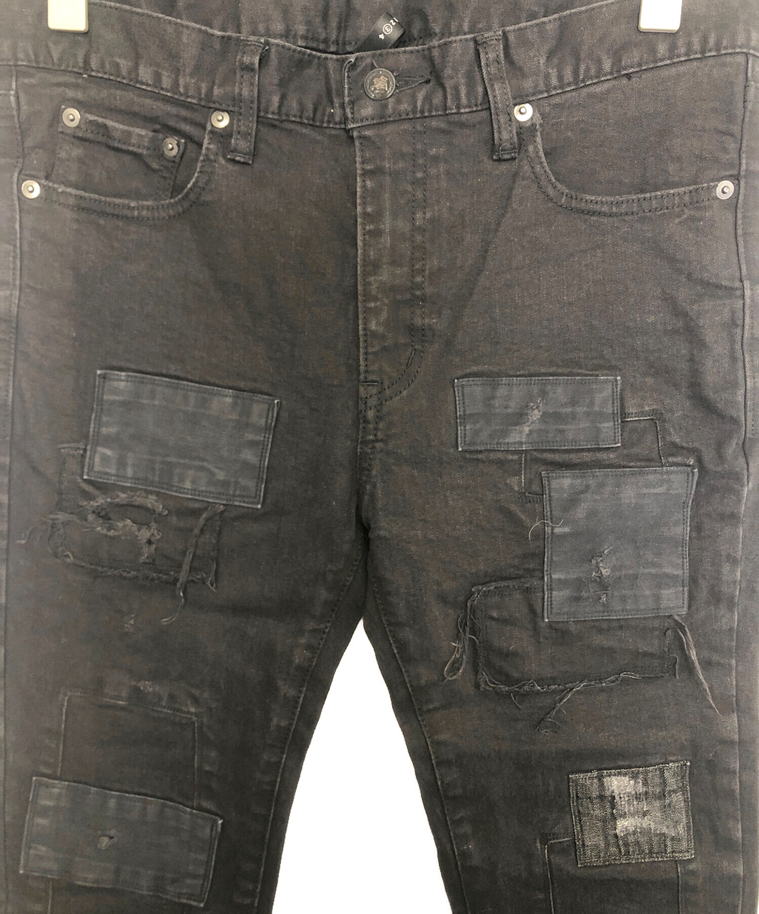 中古・古着通販】glamb (グラム) アンプラグドスキニーデニム ブラック