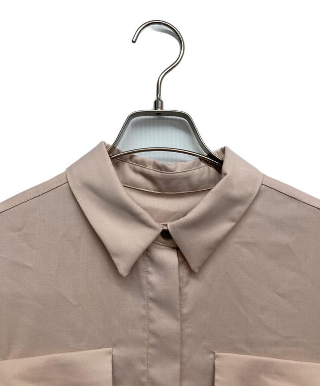 中古・古着通販】SOEJU (ソージュ) ロングシャツワンピース ベージュ