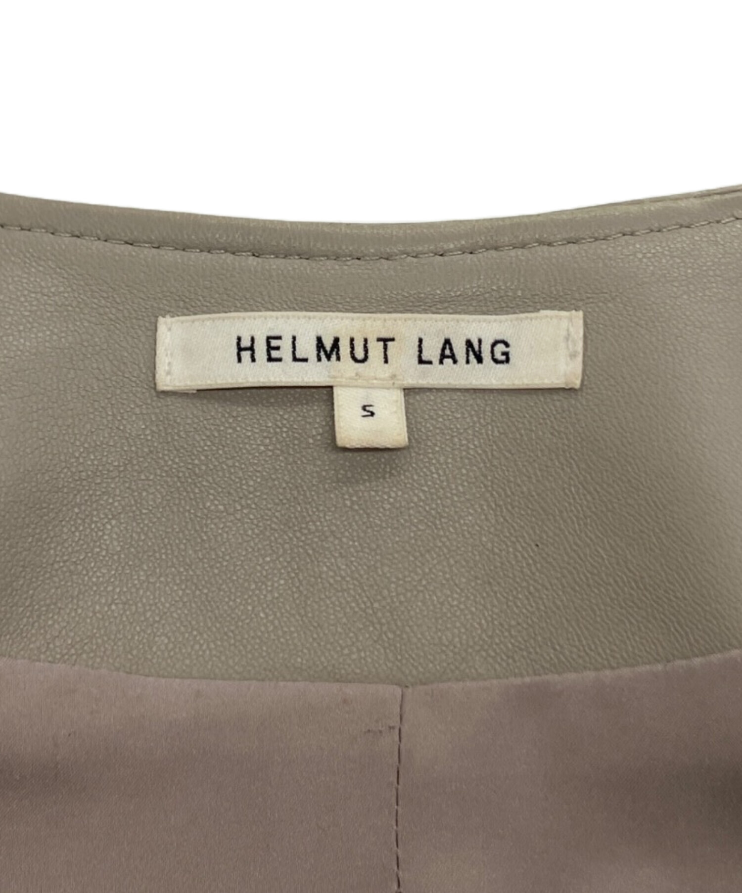 中古・古着通販】HELMUT LANG (ヘルムートラング) ラムレザー
