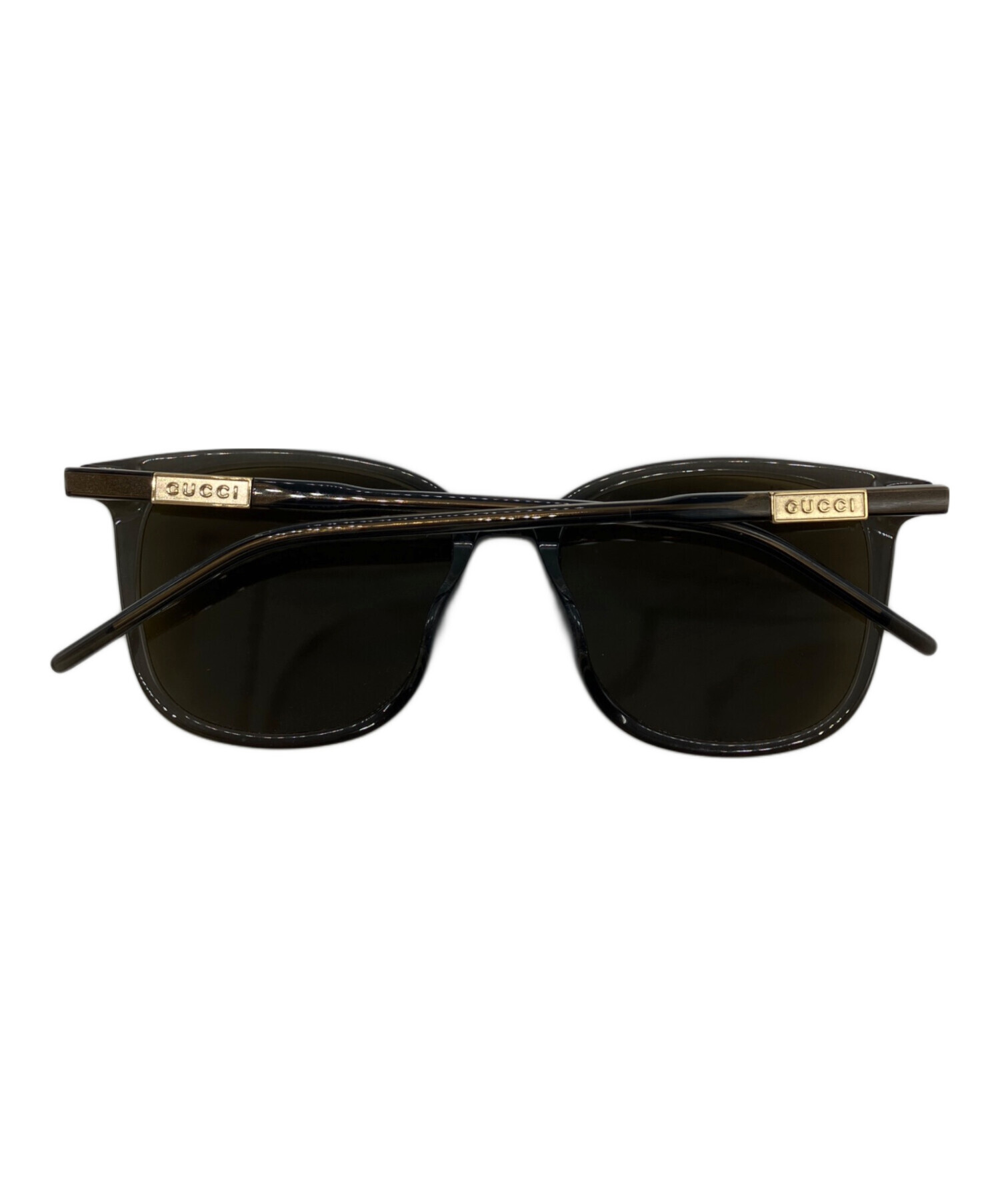 グッチ GUCCI GG2599S GGロゴ スクエア型 ブランド小物 サングラス ユニセックス 送料無料 【中古】 GUCCI - GUCCI グッチ サングラス スクエアの通販 by RECLOラクマ店