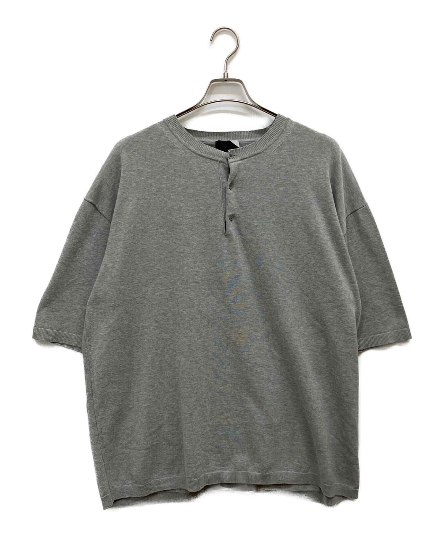 中古・古着通販】ATON (エイトン) ポロシャツ グレー サイズ:6