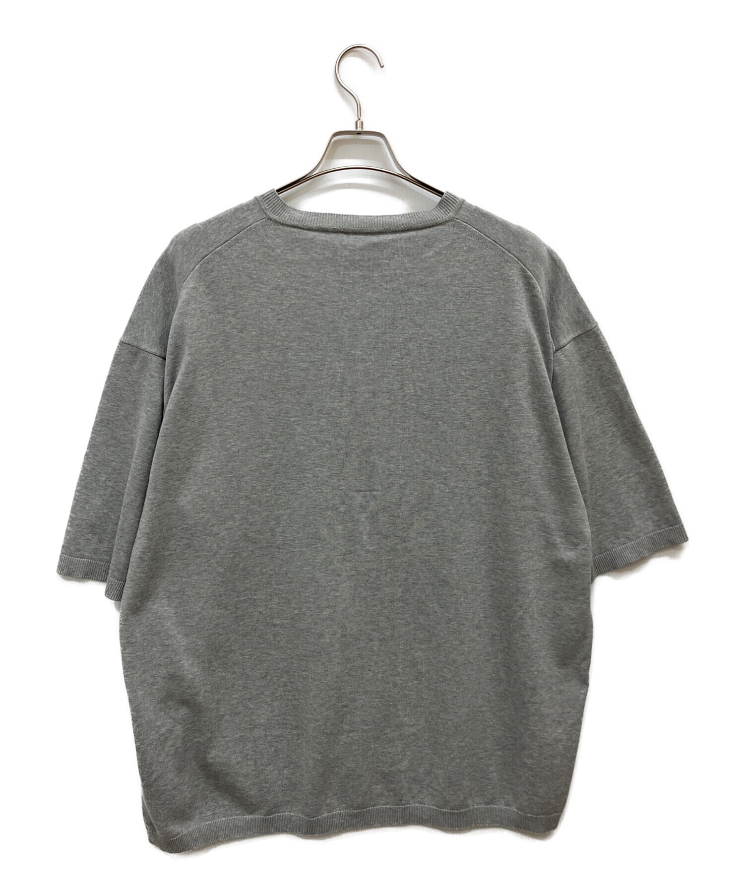 中古・古着通販】ATON (エイトン) ポロシャツ グレー サイズ:6