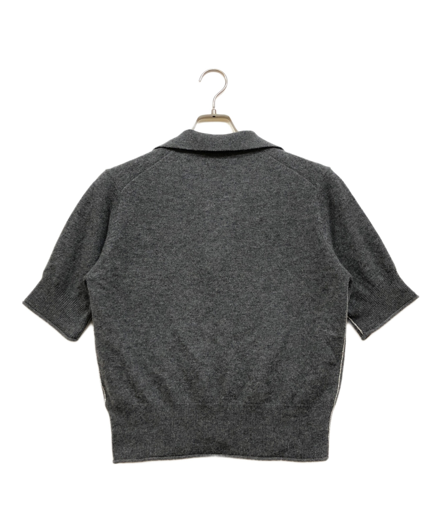 中古・古着通販】MIESROHE (ミースロエ) オープンカラーハーフスリーブ
